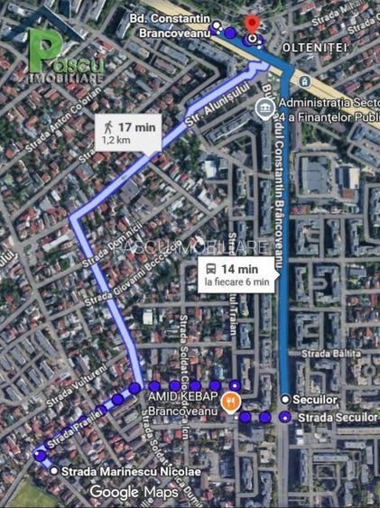 Teren Brancoveanu, str. Marinescu Nicolae, 250 mp, deschidere 10 ml - 4