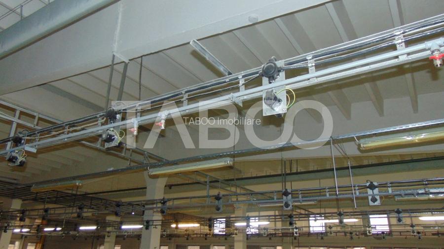 Hala generoasa amenajata pretabila productie Sibiu - 8