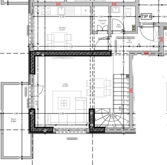 Penthouse/Duplex-3 camere-terasa 105 mp-piscina exterioara-7 min metrou Berceni - 23