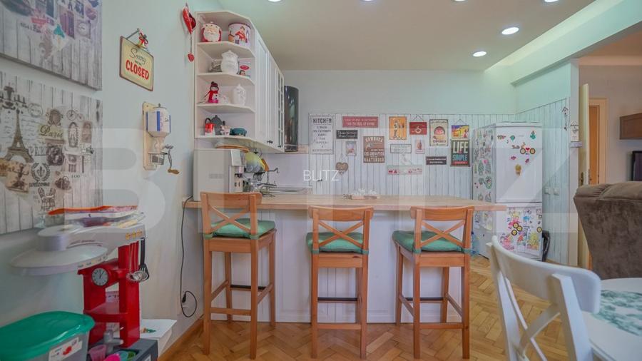 Apartament ultracentral de lux, 3 camere, afacere activa pe Booking 9.9/10 - 6