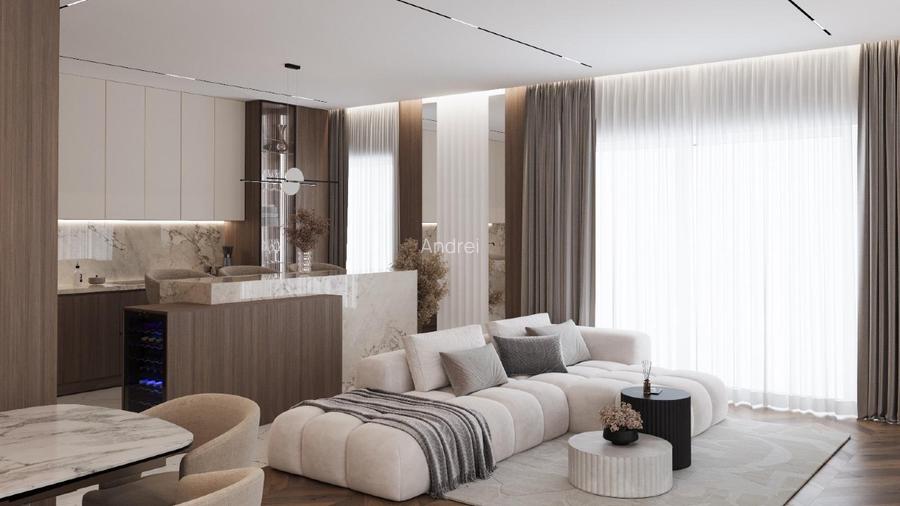 De vanzare apartament 3 cam + birou/dressing si parcare inclusa - 5