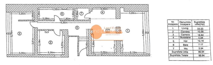 Apartament 3 camere | 87 mp | bloc 2012 | Colentina - 1