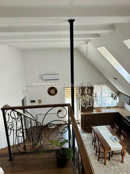 Penthouse cu terasă panoramică 35 mp – Tractorul, lângă Coresi Mall, 650€ - 9