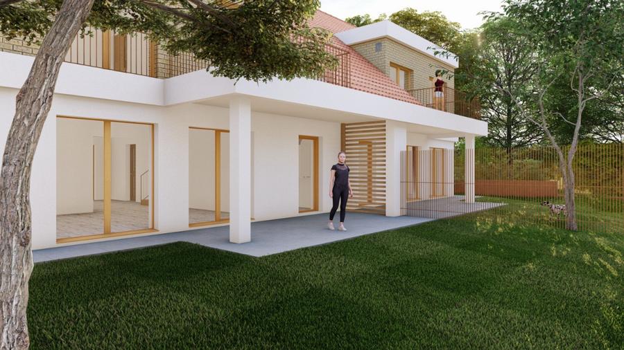 Duplex de vânzare, 118mp utili, 325mp teren Chinteni