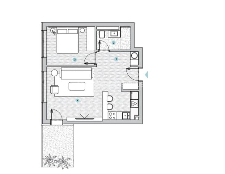 Liber! Apartament intabulat 2 camere open space + parcare inclusa, Silk District - 10