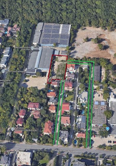 INCHIRIERE TEREN 2350 mp – Str. Erou Iancu Nicolae 126, Voluntari (Baneasa) - 2