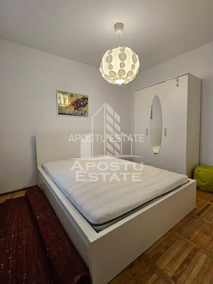 Apartament 2 camere , semidecomandat, 39mp utili, et.4/4, zona Dacia - 3