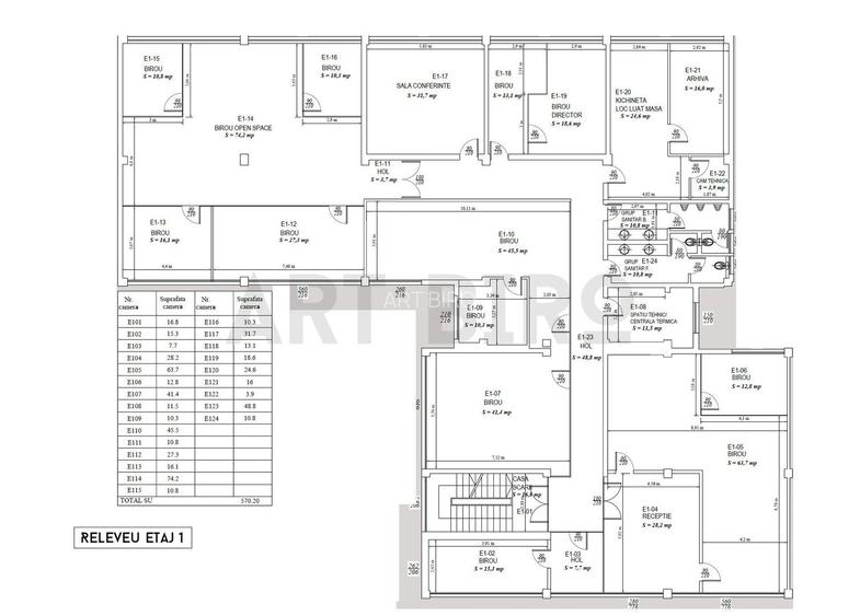 Zero comision, 200-600mp birou mobilat, move-in, Preciziei, 9' metrou - 1