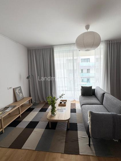 Inchiriez apartament nou, mobilat, 2 camere,  Băneasa- The Ivy - 2