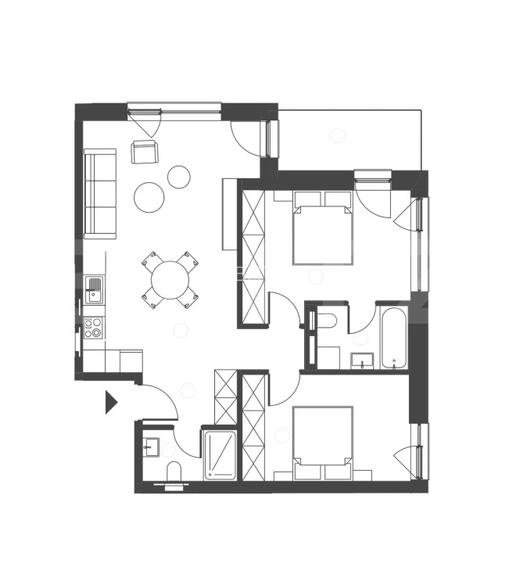 Comision 0 ! Somesului 15, Apartament 3 camere, Semicentral, 70 mp - 2