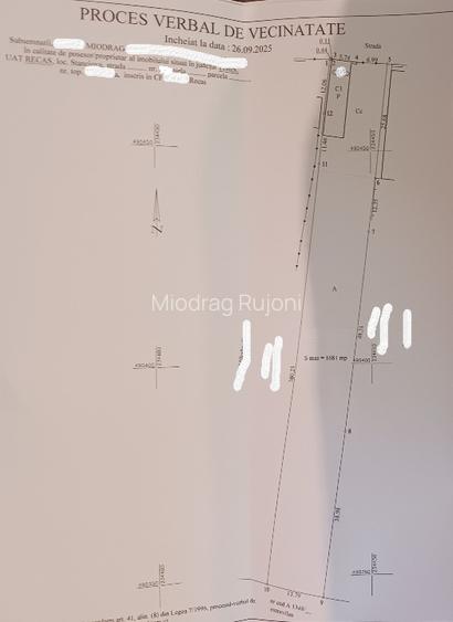 💰 29.500 € – Teren intravilan 1681 mp în Stanciova  , la 33 min de Timișoara. - 9