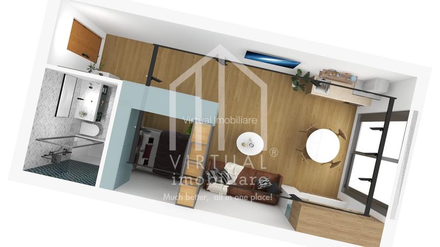 Garsoniera in suprafata de 37mp utili, loc de parcare - 2