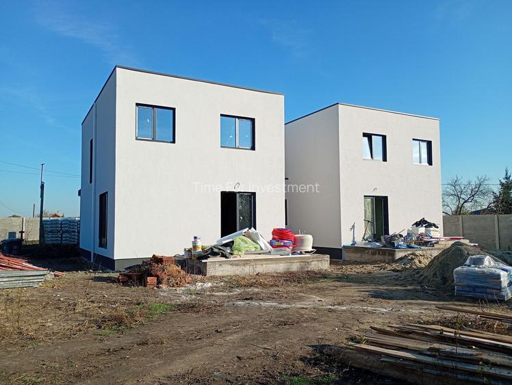 Sanandrei Duplex cu Perete Dublu, Proiect Modern - 5