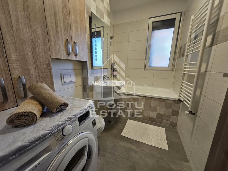 Apartament cu 2 camere, 62 mpu, bloc nou, centrala, zona Torontalului - 11