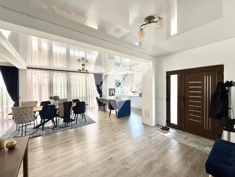 Casa de lux 4 camere terasa pivnita si teren 1007 mp Daia Noua Sibiu - 5