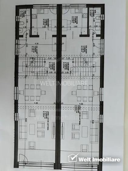 Casa duplex, o unitate locativa, 4 camere, 200 m.p., Dambu Rotund/Calea Baciului - 4