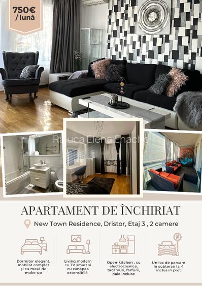 Apartament Premium cu 2 camere si terasă, complex New Town Residence, Dristor - 13