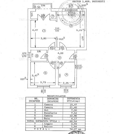Apartament 3 camere Piata Domenii, comision 0 ! - 30