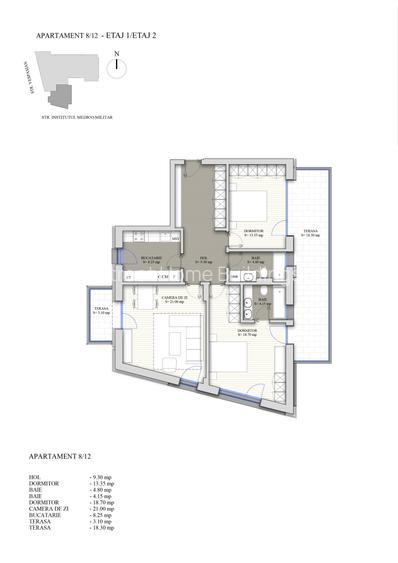 Apartament cu 3 Camere Decomandate - Plevnei - Gara de nord - Sector 1 - 5