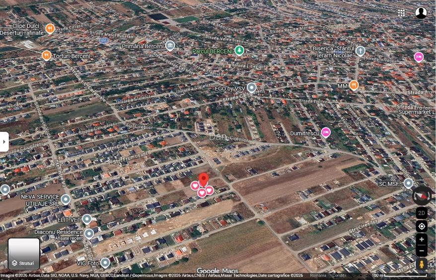 Teren intravilan 531 mp - pt. Casă mare sau Duplex | Deschidere 18,3 m | Berceni - 3