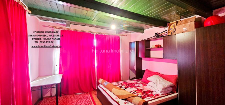 Casa individuala P+M,casa batraneasca locuibila si 805mp teren,Savinesti - 17