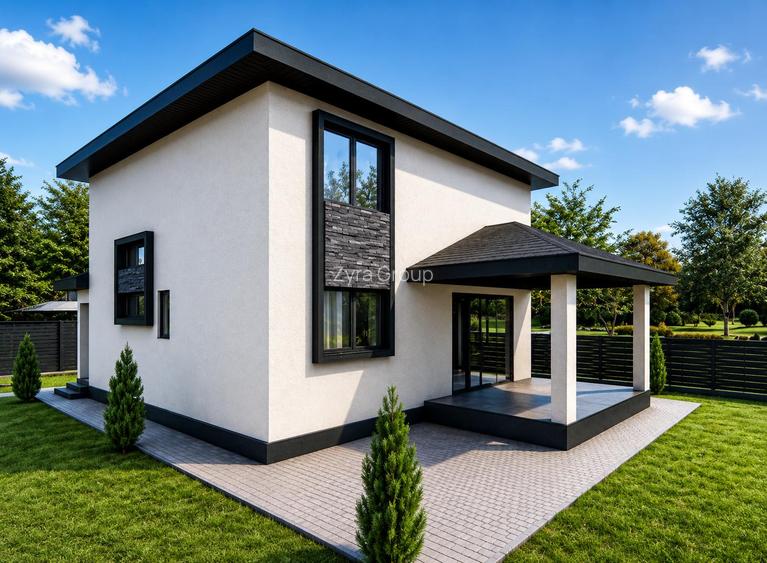 |Casa Premium|Buftea|Predara La cheie|Teren 450 mp2|4dormitoare| - 4