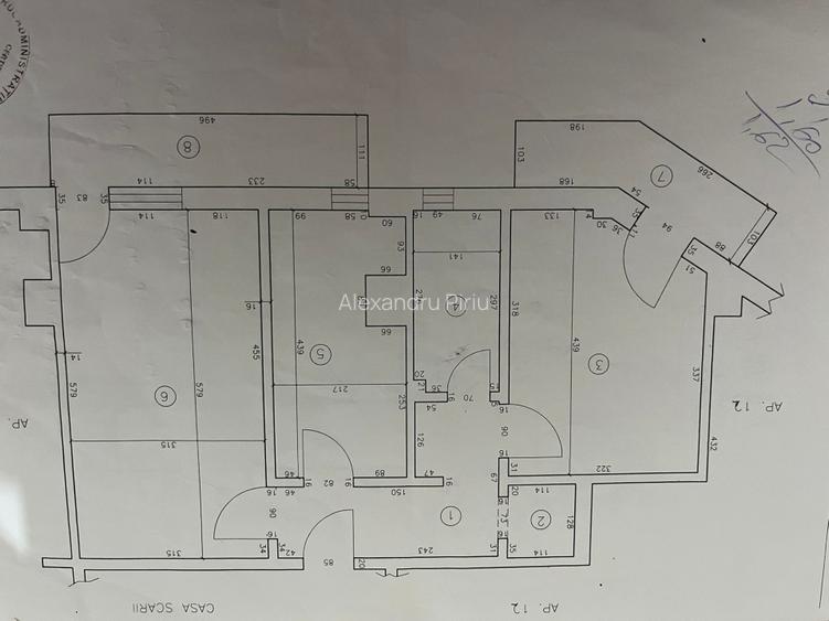 Închiriez apartament 2 camere + debara, 2 balcoane – zona 1 Mai / Ciuperca - 15
