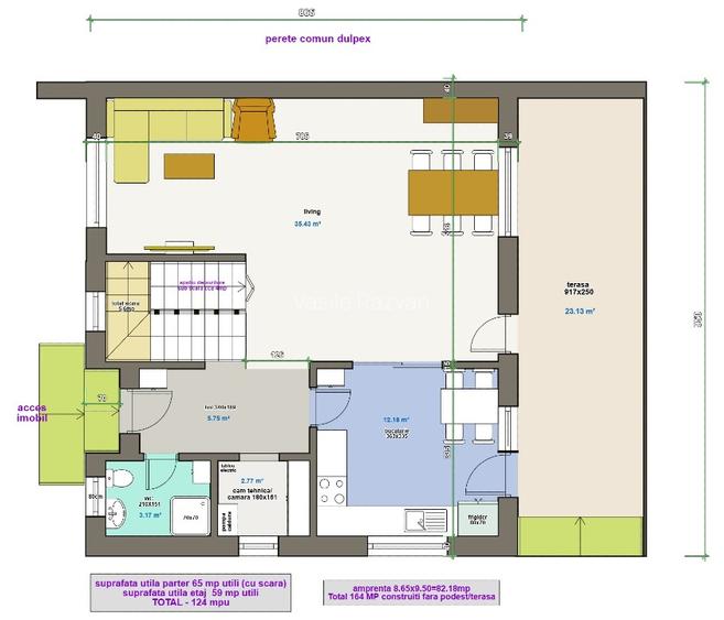 Vanzare vile P+1E tip Duplex - 289.000 euro+TVA - 11