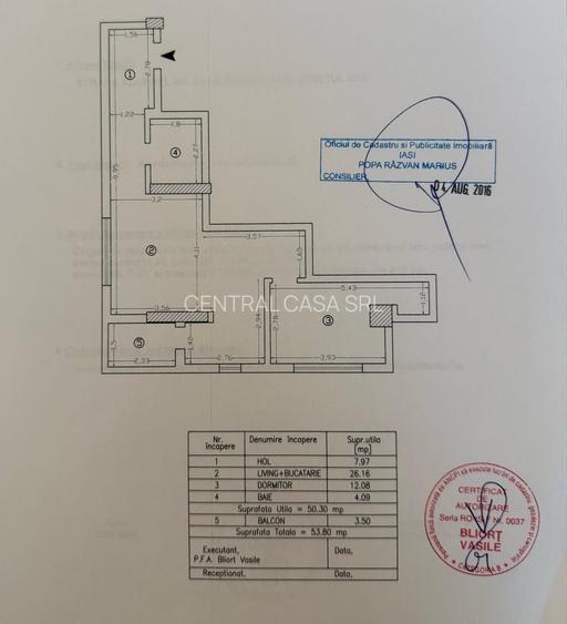 Apartament 2 camere Centru - Palas - 7