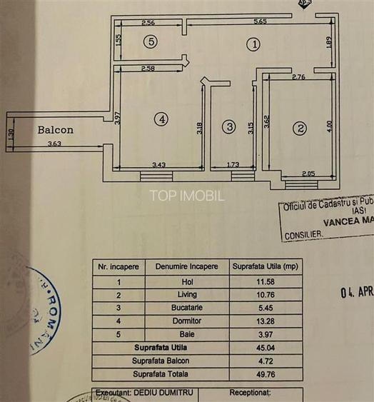 Apartament cu 2 camere, bloc nou, loc de parcare - Valea Lupului - 9