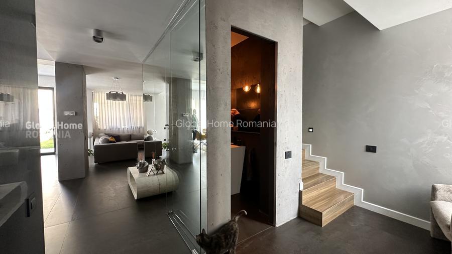 Vila moderna 190MP | Corbeanca | Piscina si vedere catre lac - 11