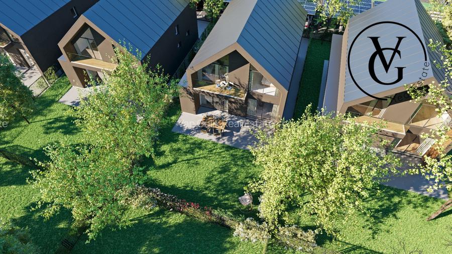 Vila moderna P+1, structura metalica, smart home, pompe de caldura – 5 camere |  - 3