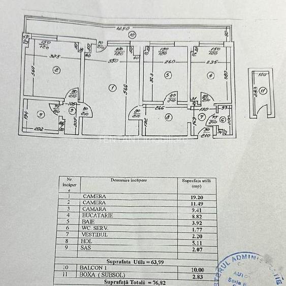 Vanzare apartament 3 camere zona Turda - 7