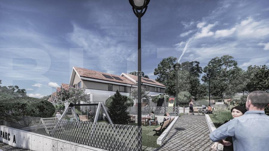 Ansamblu rezidential  cu case tip Duplex de 118mp pe Valea Chintaului - 4