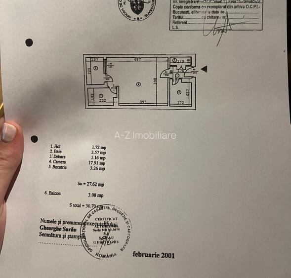 Vanzare Garsoniera Renovata - langa Metrou Lujerului - 10