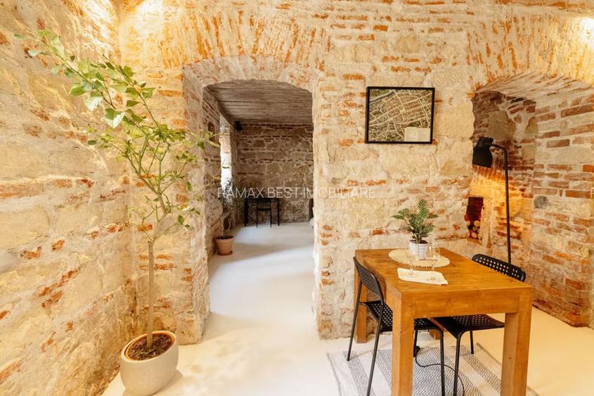 Apartament cu farmec istoric – 40 mp, parter, în centrul orașului - 16