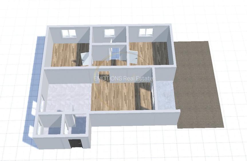 Apartament 3 camere - Dumbravita | Parter cu terasă&curte plus 2 locuri parcare - 1