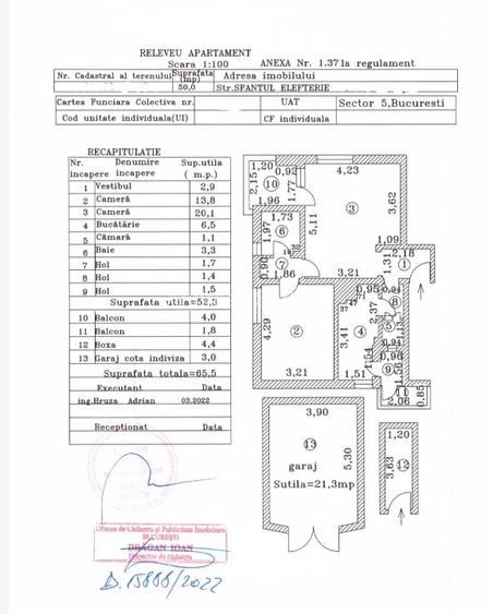 PROPRIETAR | 2 Camere Cotroceni (Etaj 1) | 65,5 mp | Renovare Premium  - 14