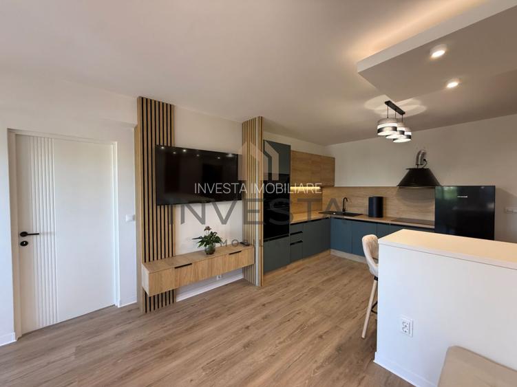 Apartament modern cu 2 camere, finisaje de lux, mobilat complet! - 4