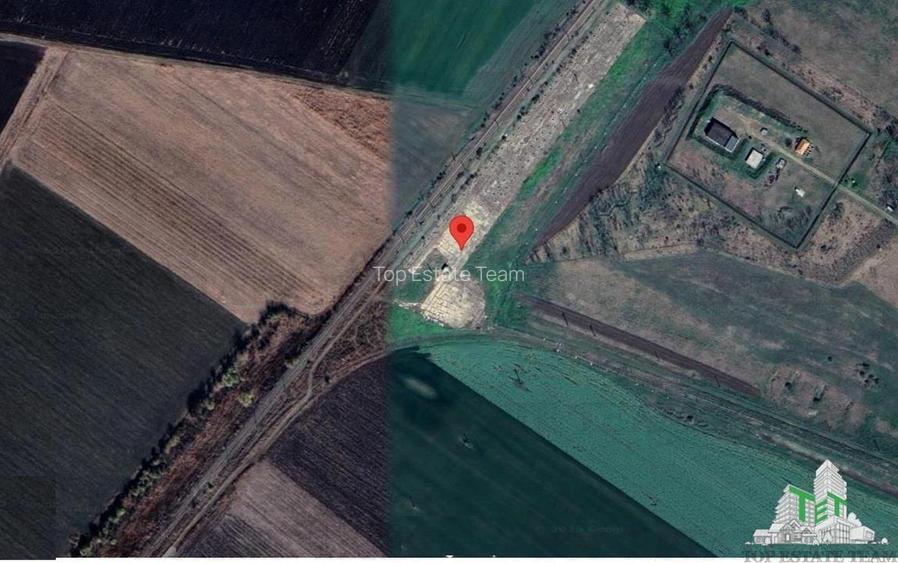 Teren si platforma betonata cu acces rapid la Autostrada Moldovei - Boboc, Buzau - 2