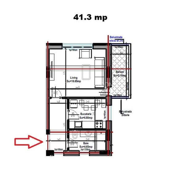 Metalurgiei Carrefour – 2 camere decomandat 49mp - 15