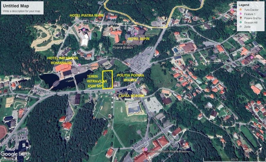 Teren intravilan cu PUD aprobat – Central, Poiana Brașov - 2