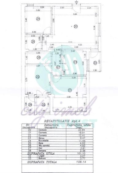 4 camere | Lângă Parcul Cișmigiu | Bloc boutique | 108 mp | Renovat Complet