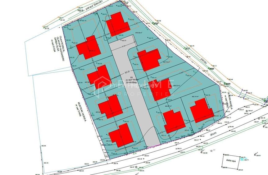 Loturi 424–664 mp, utilități complete, proiect inclus la 8 min de oras - 2