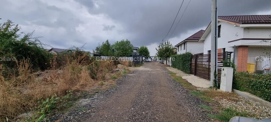 „Teren 500 mp între case, cu toate utilitățile – Domnești, Ilfov | Pr - 2