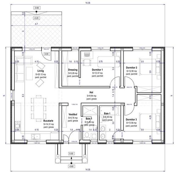 Casa individuala intabulata,  incalzire in pardoseala, Izvor, Brasov - 12