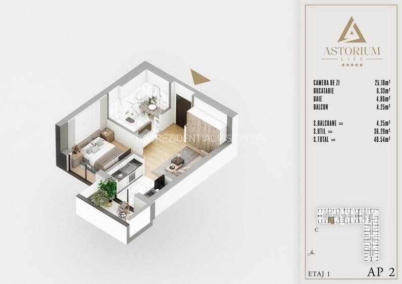 GARSONIERA // ASTORIUM LIFFE// IZOLATIE FONICA// TITAN PALLADY! - 3