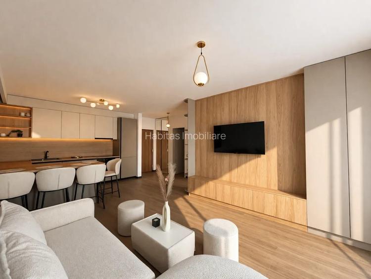 Apartament 2 camere, finisat modern utilat, et 1, Floresti str Eroilor - 3