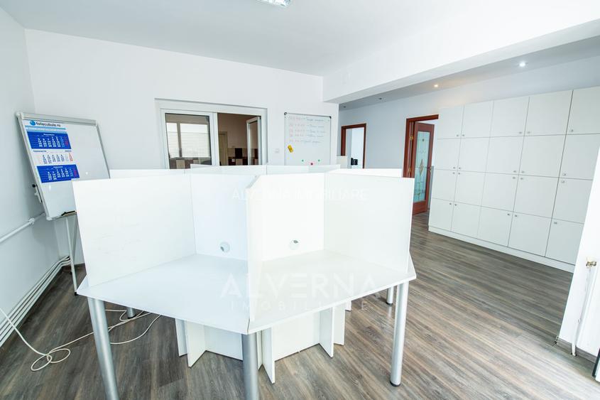 Spatiu birou 100mp | 3 camere | parter | parcare | zona Intre Lacuri - 14