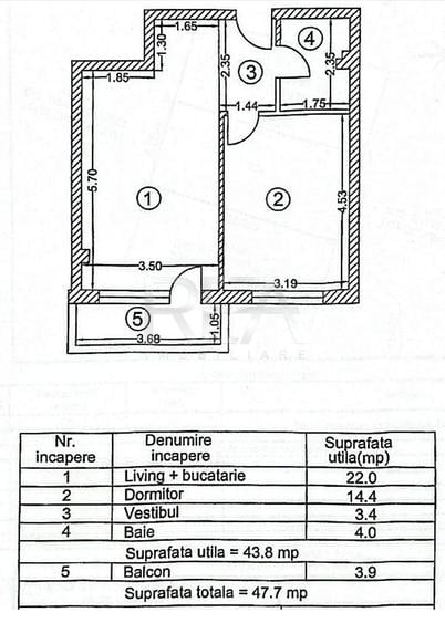 2 camere Theodor Pallady decomandat, centrală, et. 4, an 2019, 48 mp